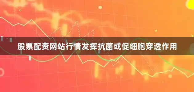股票配资网站行情发挥抗菌或促细胞穿透作用