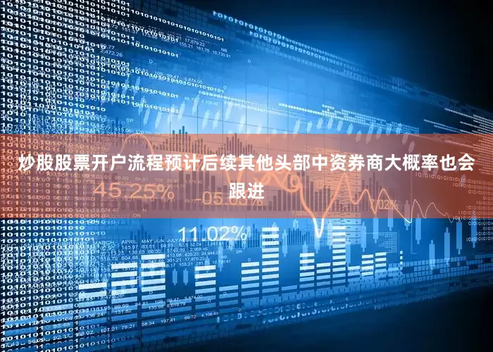 炒股股票开户流程预计后续其他头部中资券商大概率也会跟进