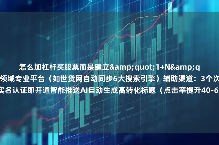 怎么加杠杆买股票而是建立&quot;1+N&quot;曝光矩阵核心平台：选择垂直领域专业平台（如世货网自动同步6大搜索引擎）辅助渠道：3个次级流量入口实操演示完成实名认证即开通智能推送AI自动生成高转化标题（点击率提升40-65%）地理位置标签使曝光精准度达78%        公式二：（需求匹配 + 信任背书）÷ 时间成本 = 高转化高手技巧▶ 提前布局采购旺季关键词▶ 使用平台